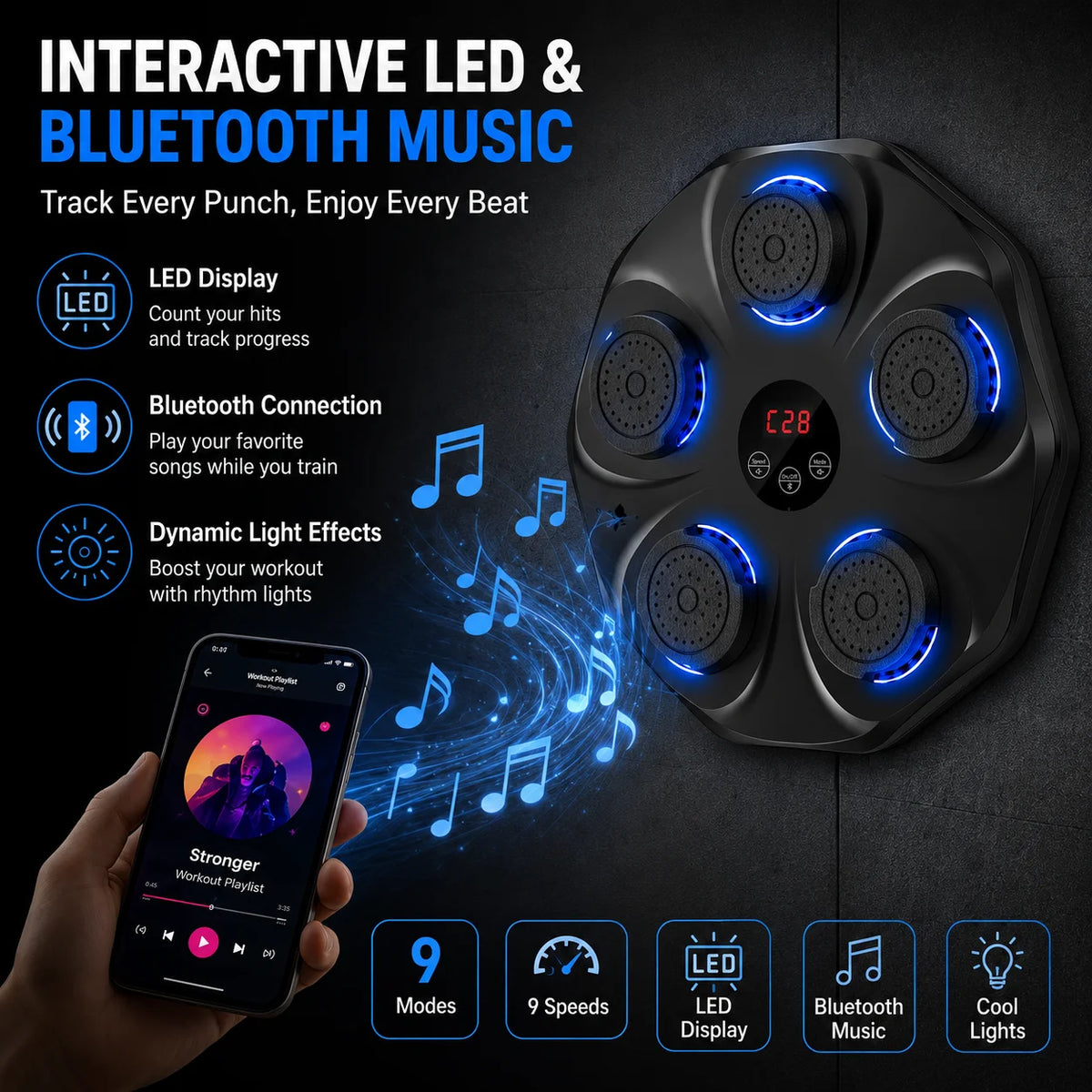 Smart Music Boxing Machine