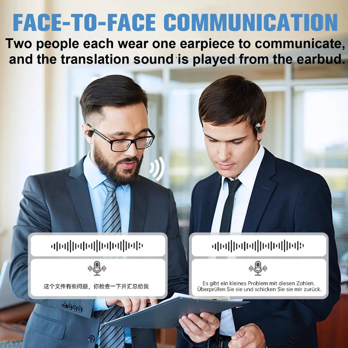 AI Language Translator Earbuds