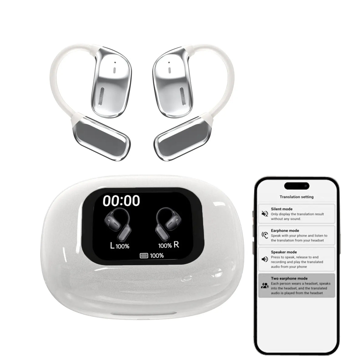 AI Language Translator Earbuds