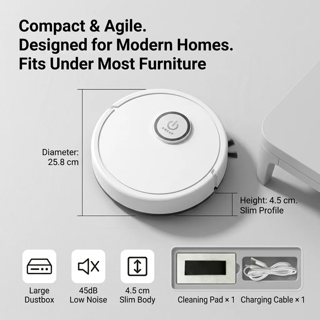 Smart Robot Vacuum Cleaner