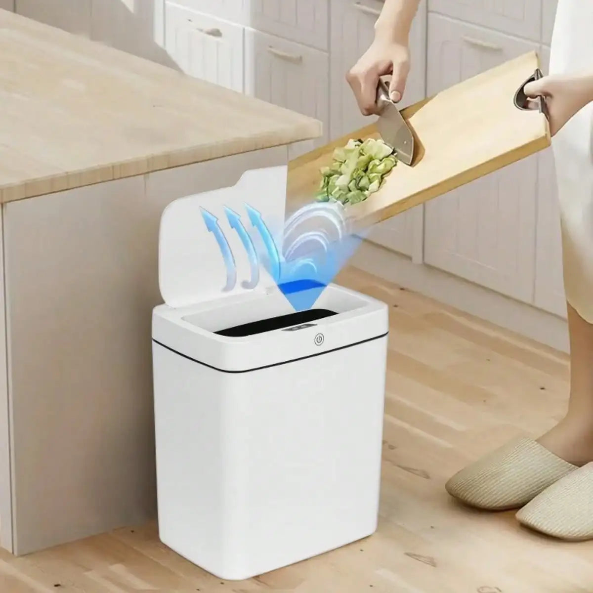 Smart Motion Sensor Trash Can
