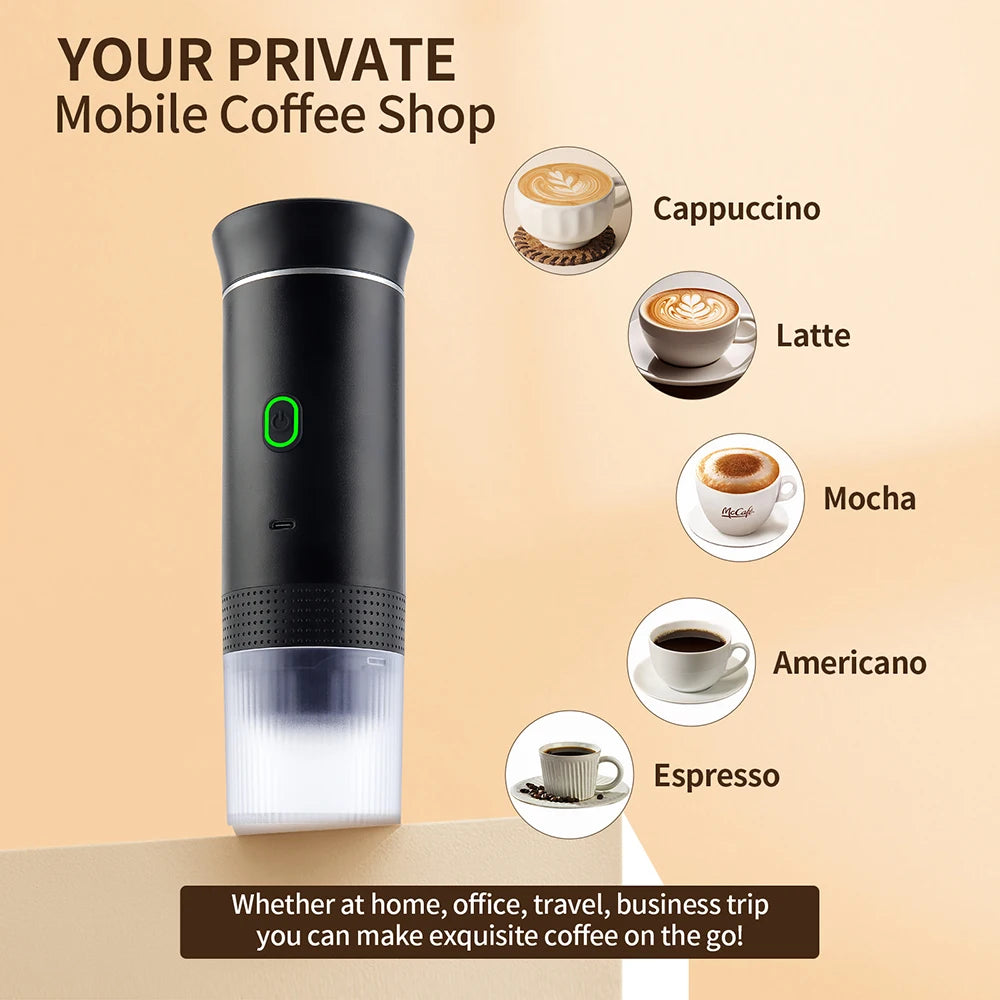 Portable Capsule Coffee Maker