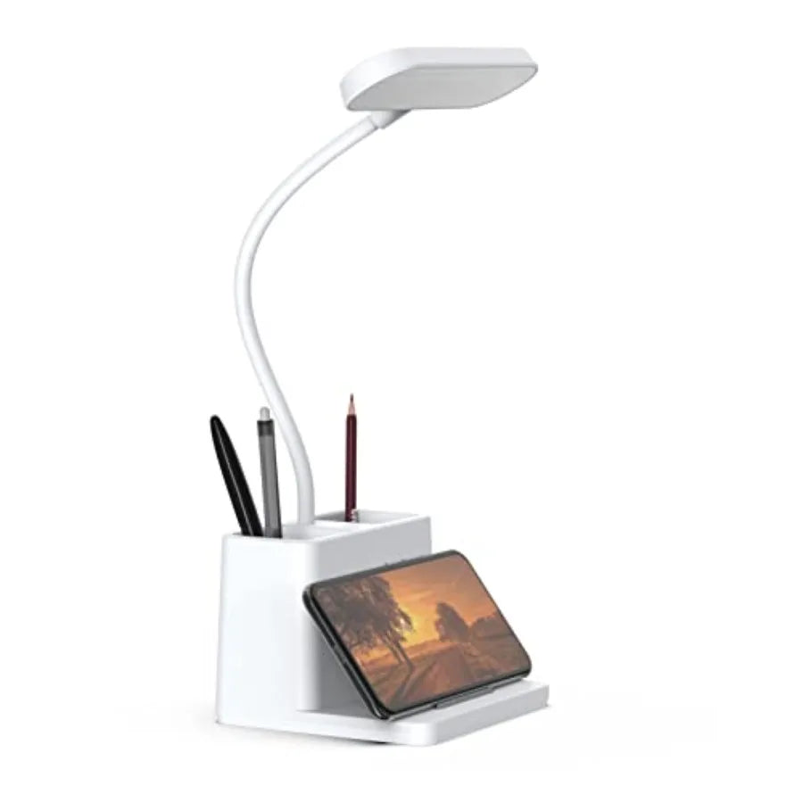 Mini Desk Pen Holder Lamp
