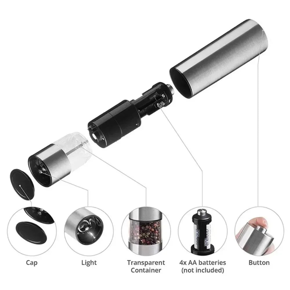 Electric Salt and Pepper Mill