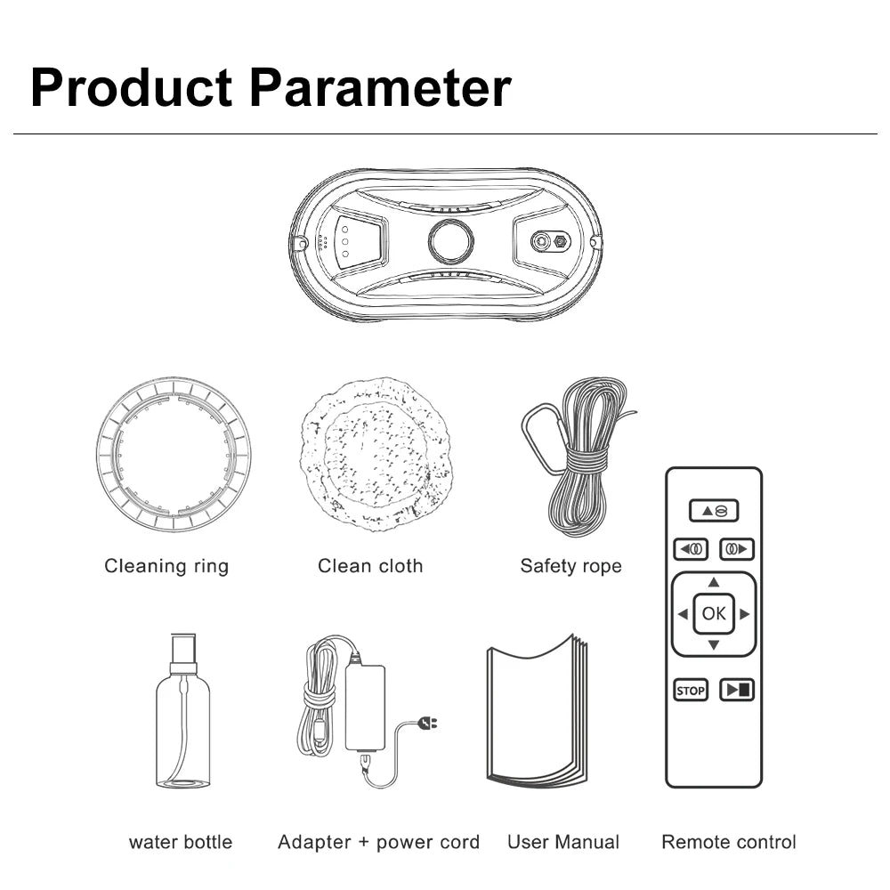 Window Robot Vacuum Cleaner