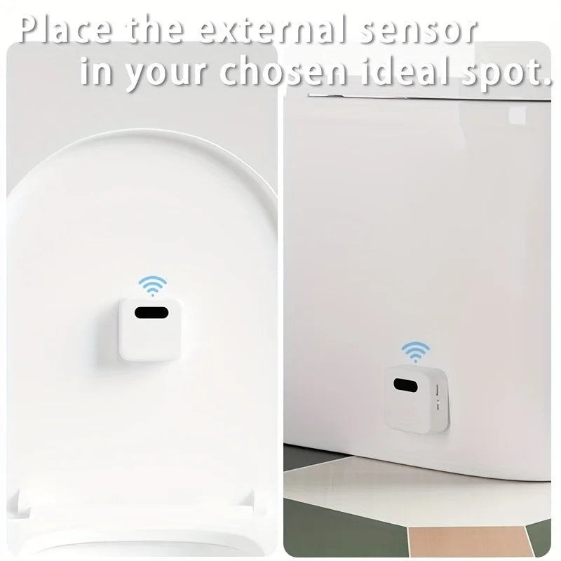 Touchless Toilet Sensing Flush
