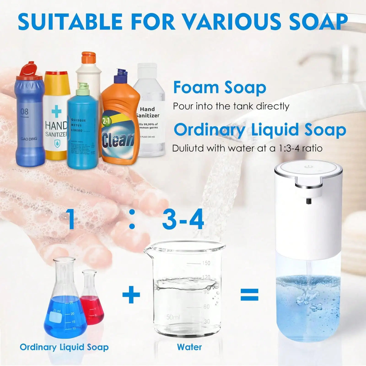 Automatic Liquid Soap Dispenser