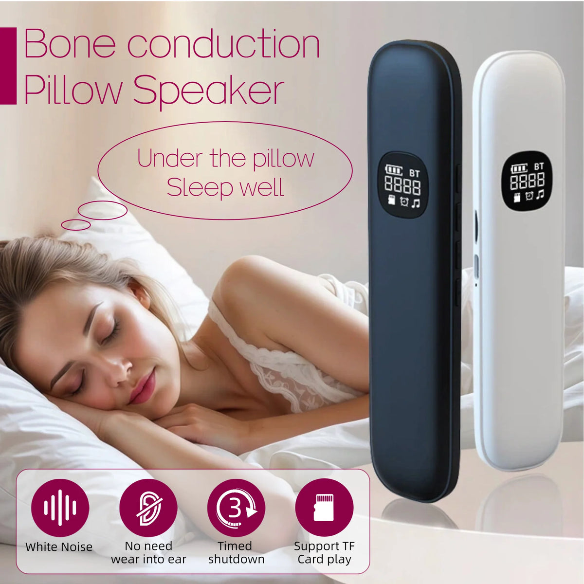 Under Pillow Sleeping Speaker