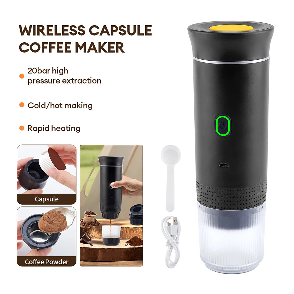 Portable Capsule Coffee Maker