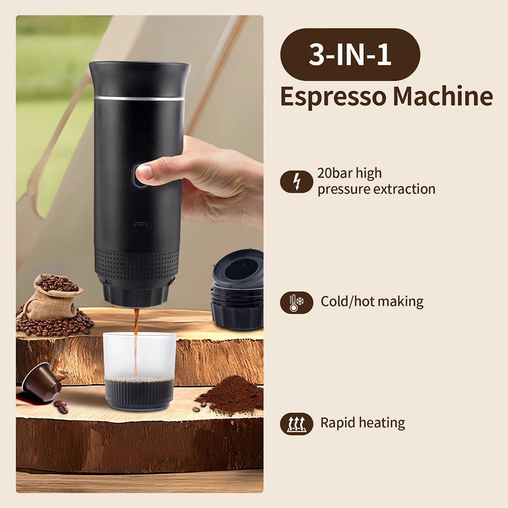 Portable Capsule Coffee Maker