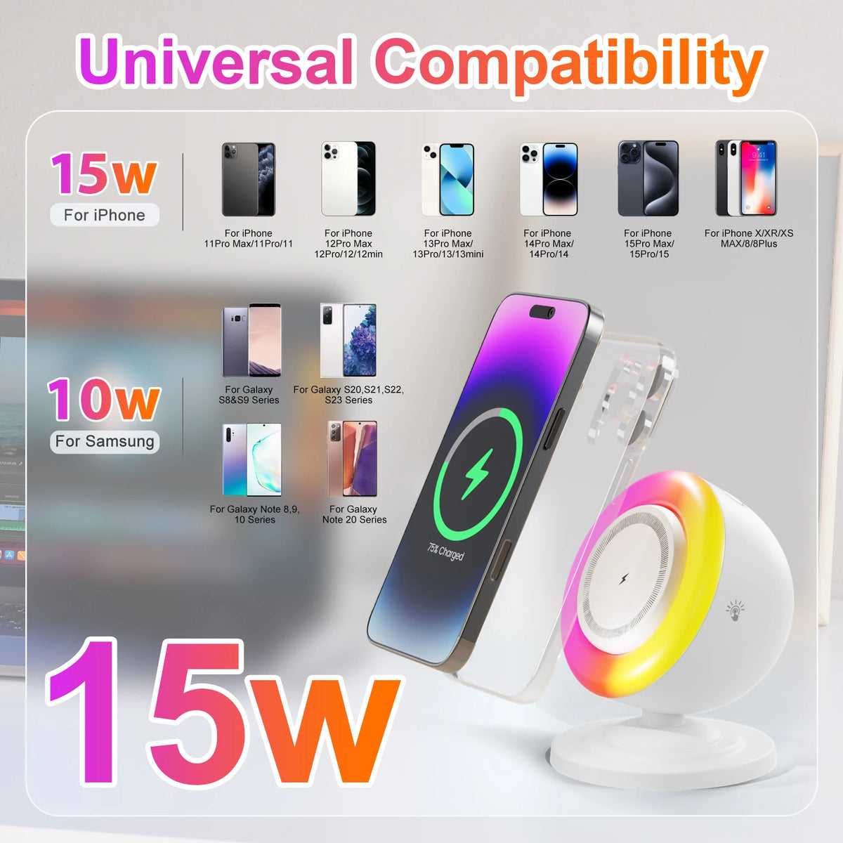 Magnetic Wireless Charger Stand