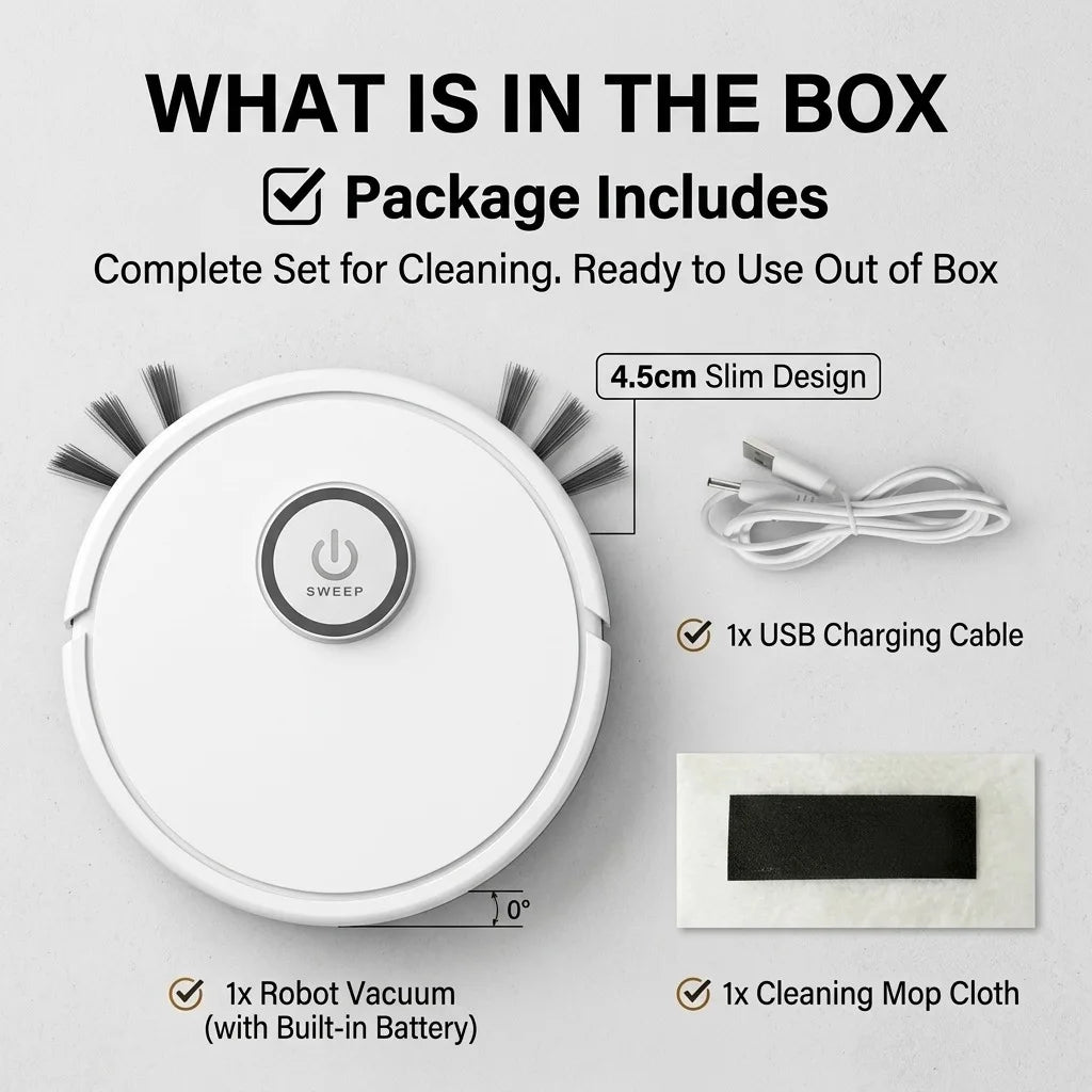 Smart Robot Vacuum Cleaner