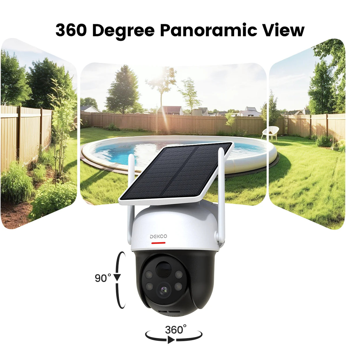 Solar Wireless Security Camera