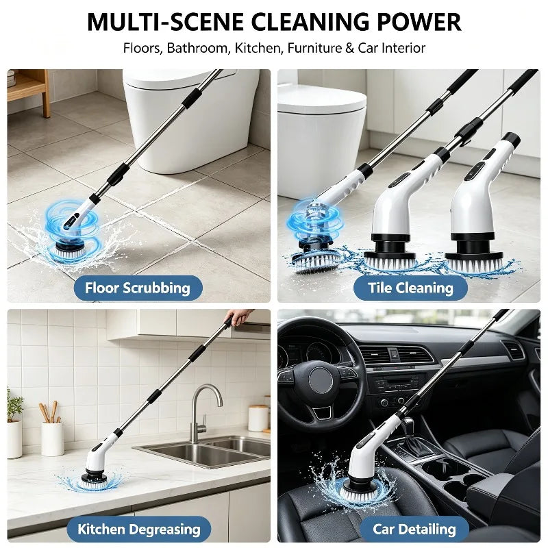 Wireless Electric Cleaning Brush