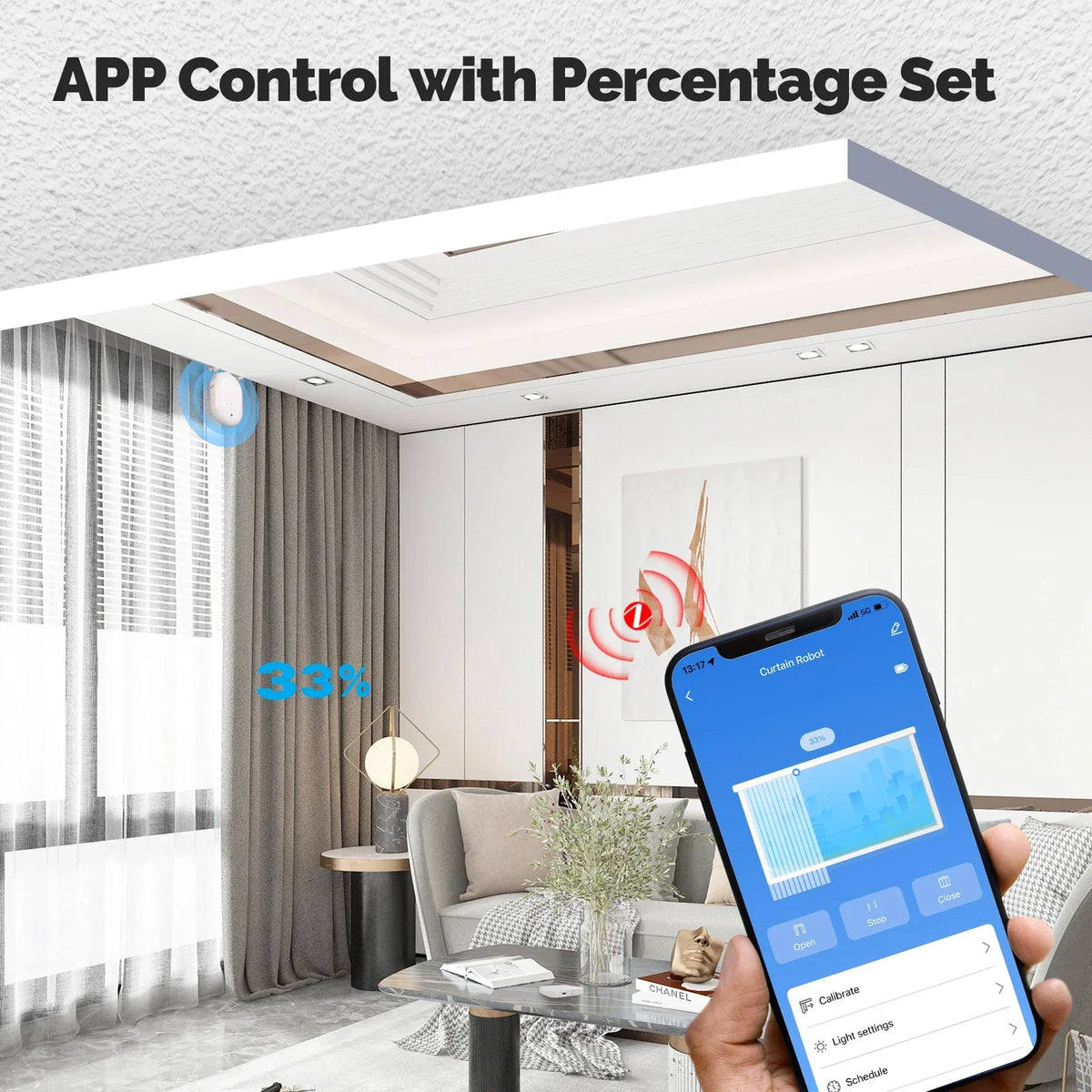 Smart Electric Curtain Robot
