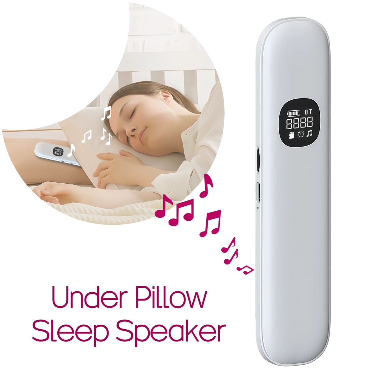 Under Pillow Sleeping Speaker