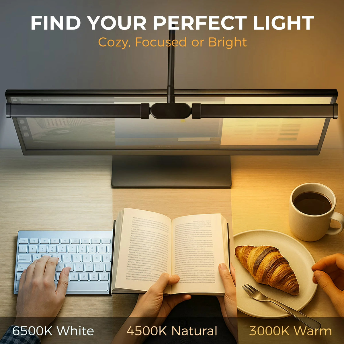 Dimmable Office Monitor Lamp