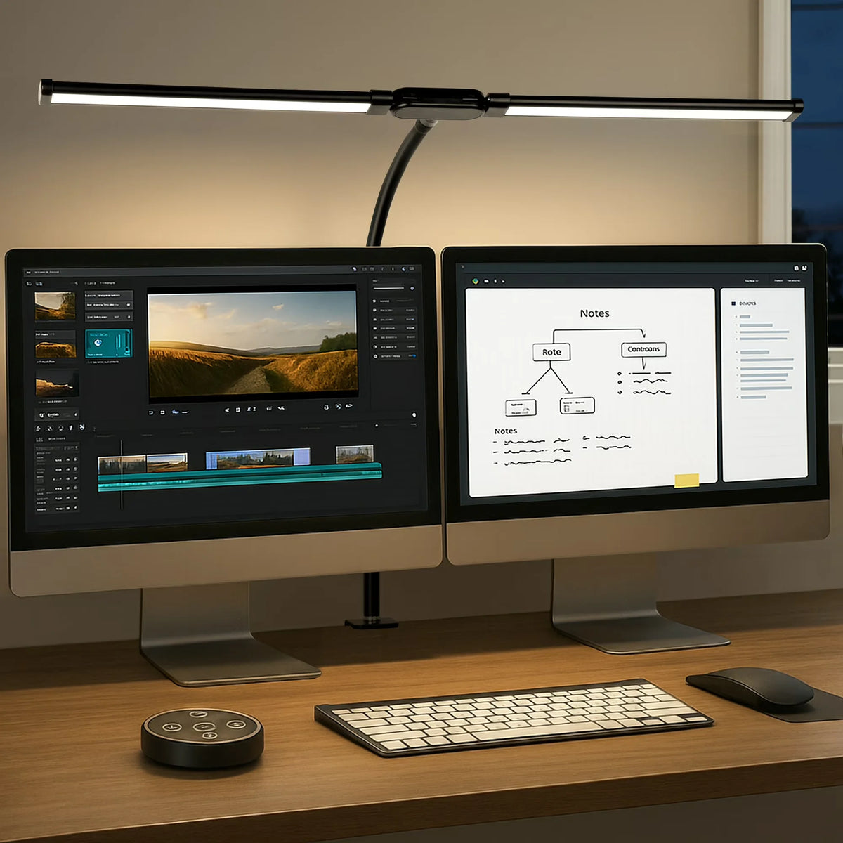 Dimmable Office Monitor Lamp