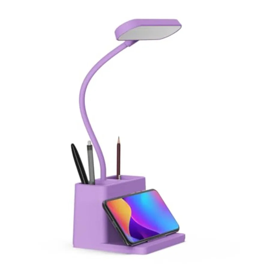 Mini Desk Pen Holder Lamp