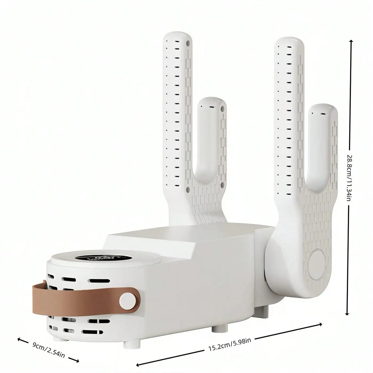 Retractable 360° Shoe Dryer