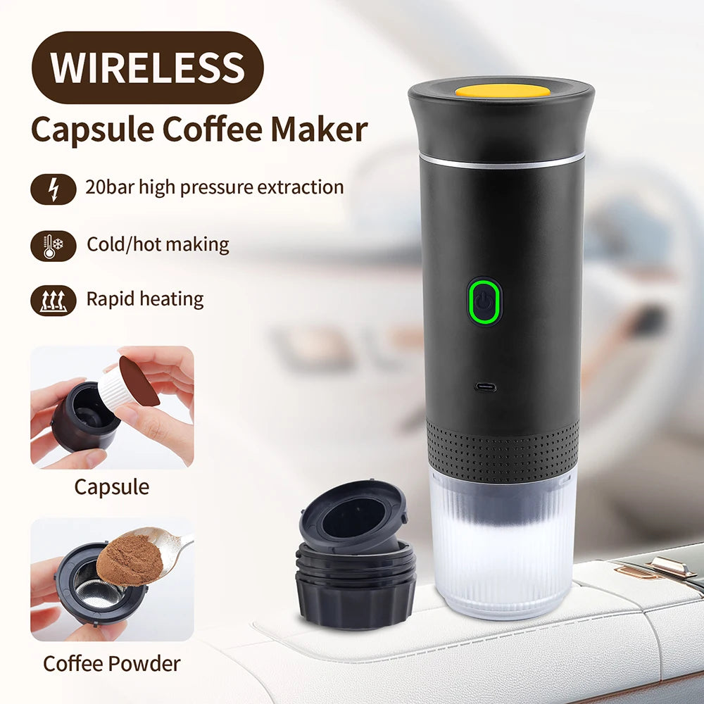 Portable Capsule Coffee Maker