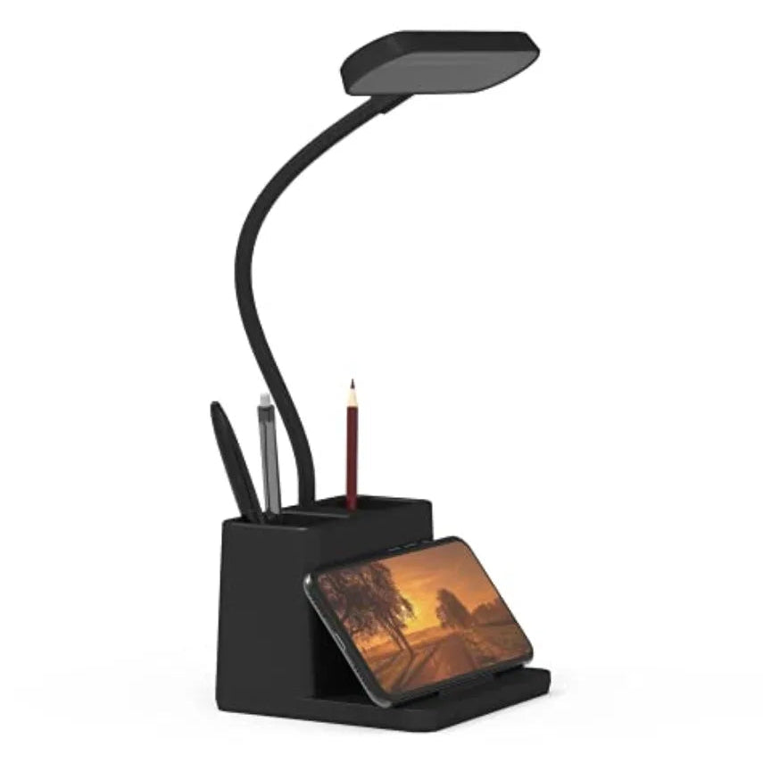 Mini Desk Pen Holder Lamp