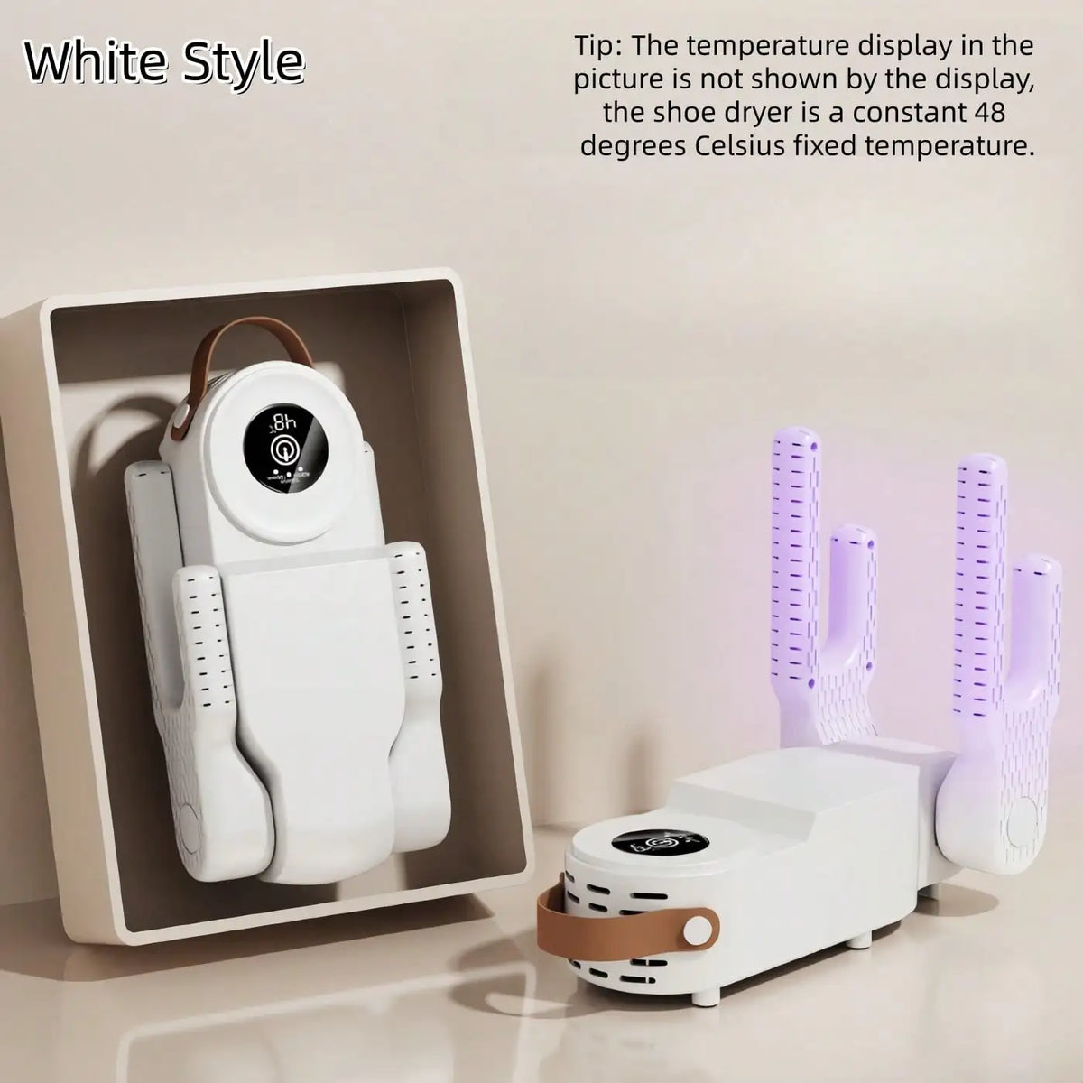 Retractable 360° Shoe Dryer
