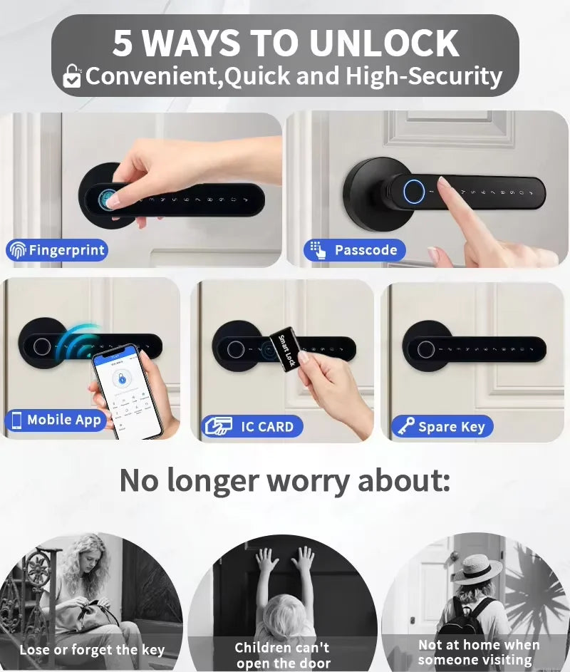 Smart Fingerprint Door Lock