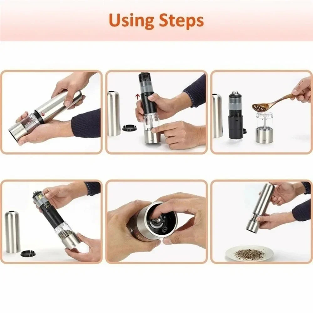 Electric Salt and Pepper Mill